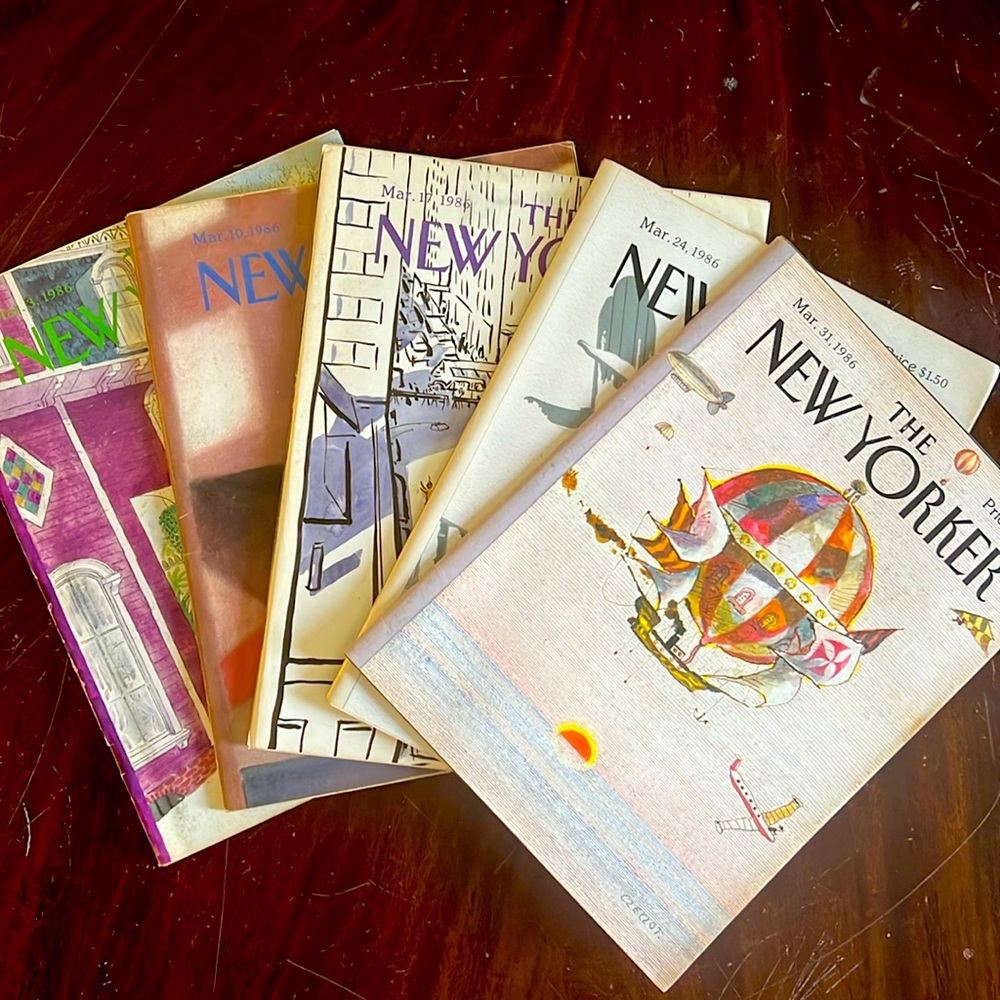 March 1986 full magazines all original
